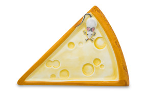Блюдо треугольное Edelweiss Сыр 18х14 см, керамика